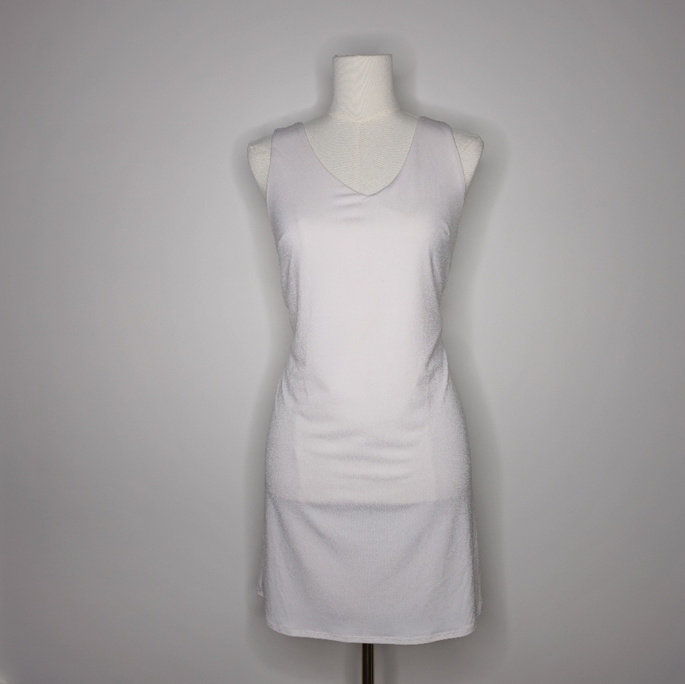 Spandex Dress with Crochet Back